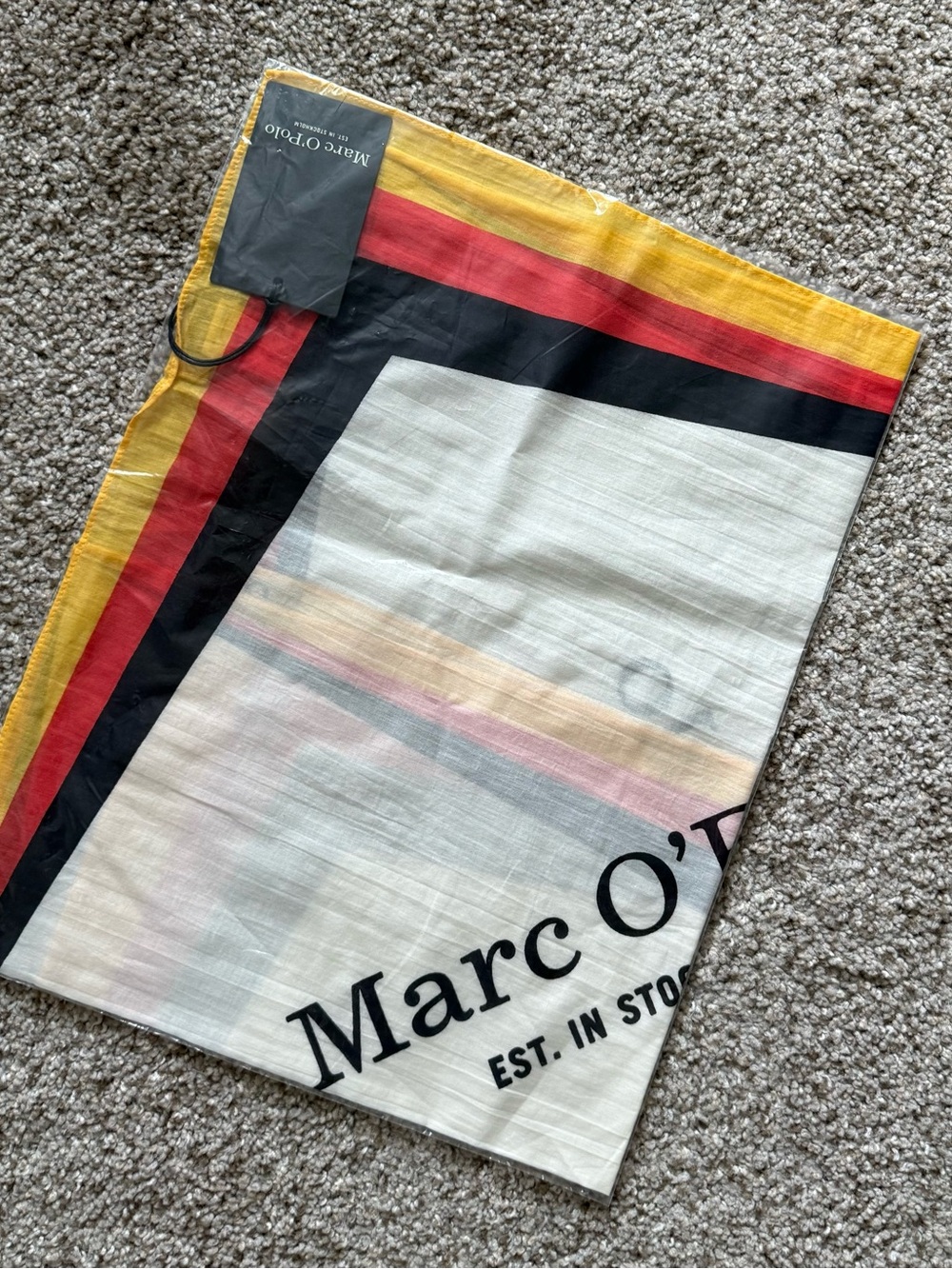 Marc O'Polo Striped Multicolor Scarf